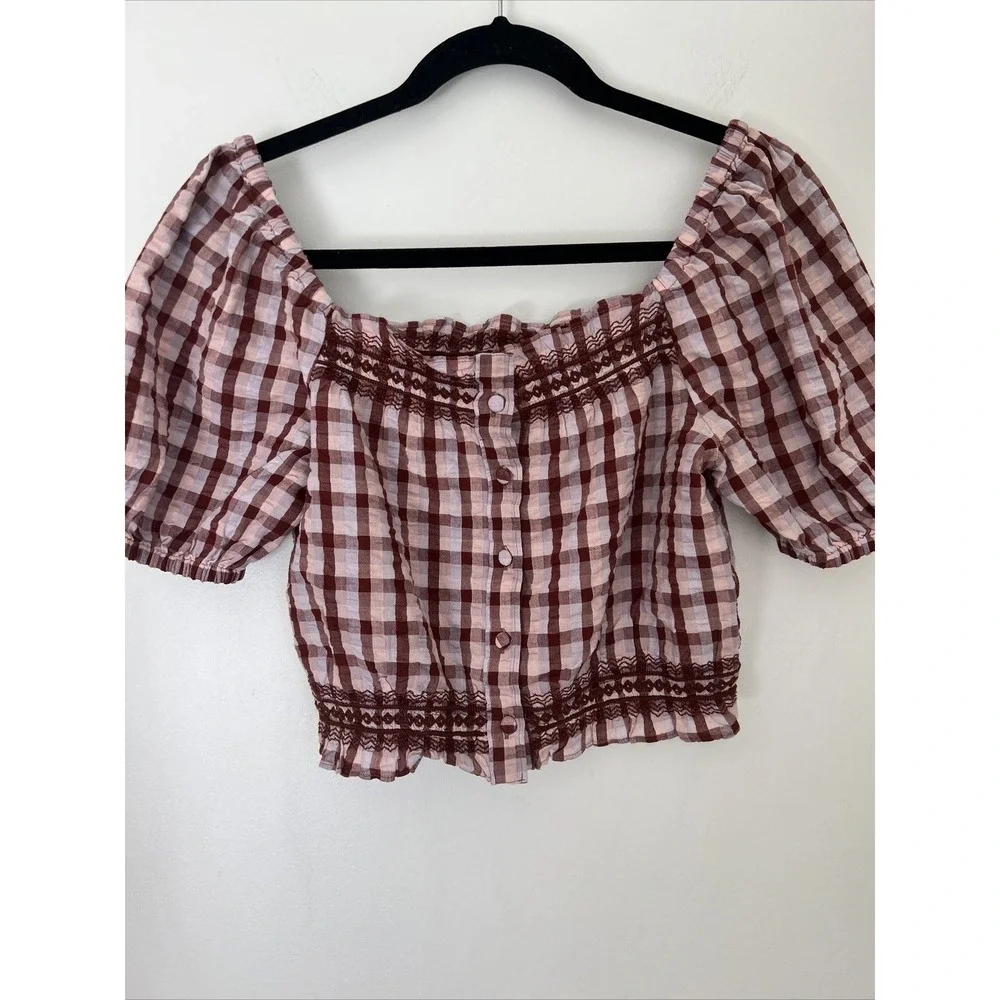 Madewell seersucker jeanette